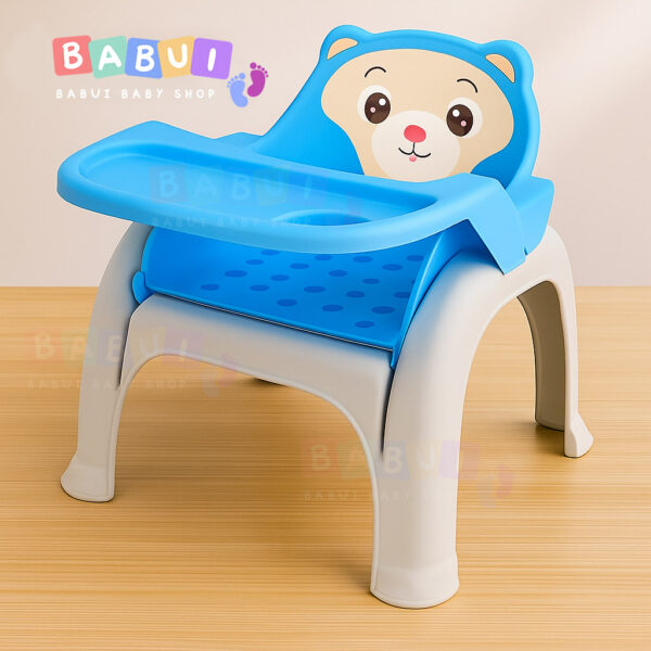 3 in 1 Multi-Functional Baby Feeding Chair Blue