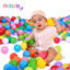 Baby colourful soft plastic ball 50 pcs