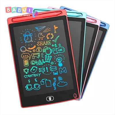 Baby writing multi colour tab