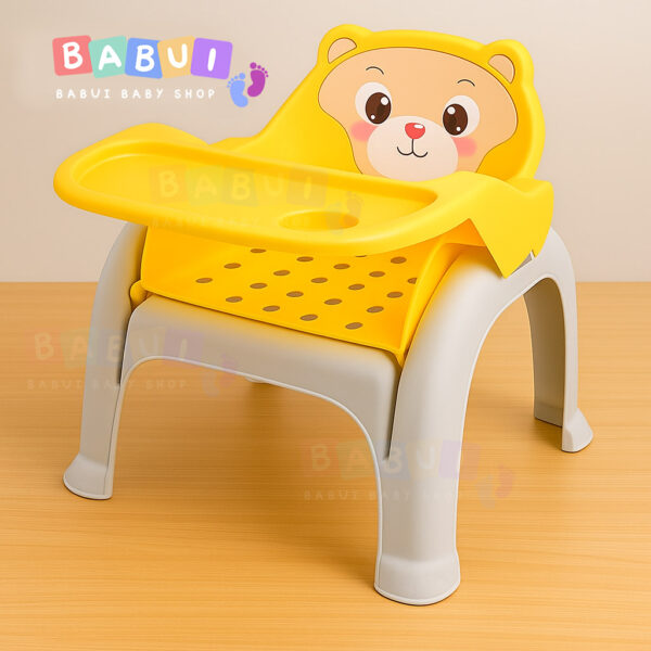 3 in 1 Multi-Functional Baby Feeding Chair Yellow