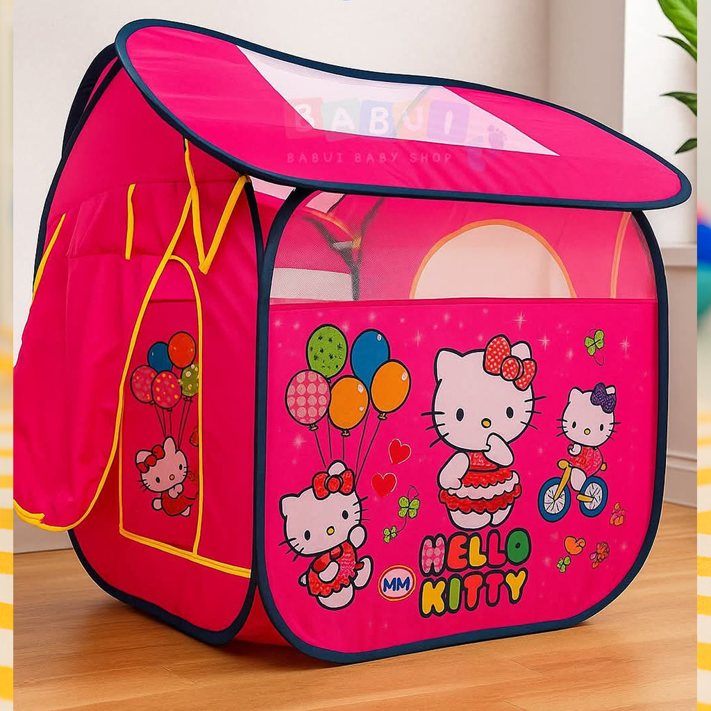 Hello Kitty Print Kids Play Tent House – Fun Indoor & Outdoor Playhouse